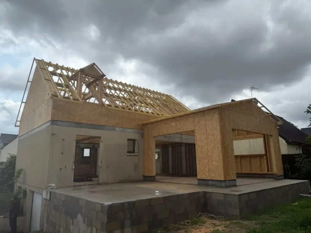 réalisation charpente maison