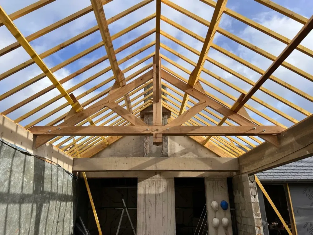 Entreprise de charpente à Tréméreuc