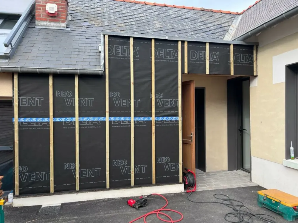 Isolation par l'extérieur à Tréméreuc