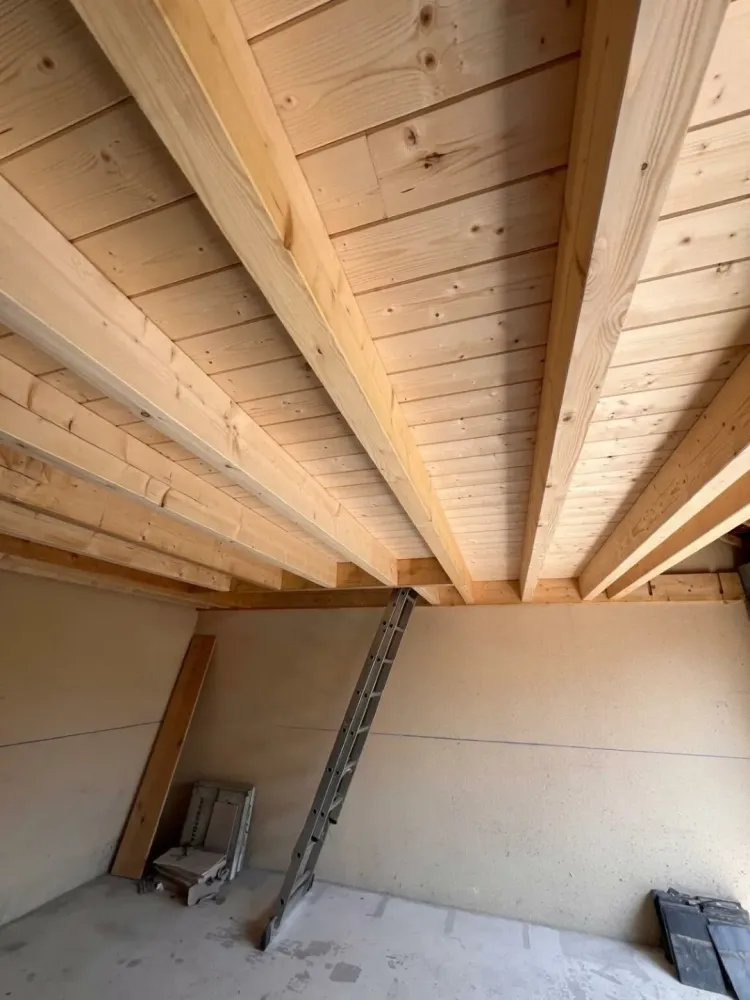 Garage bois à Tréméreuc